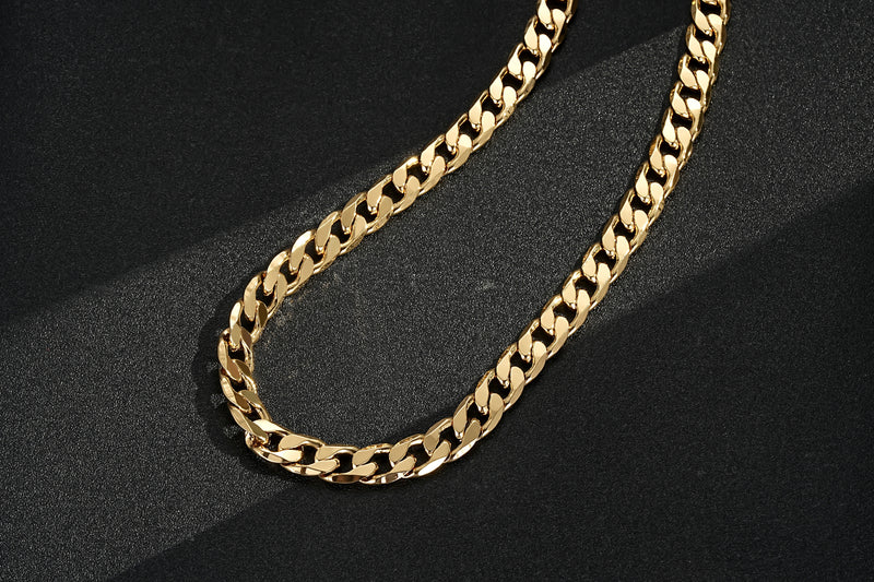 Luxury Gold 12mm Cuban Curb Chain - Image 3
