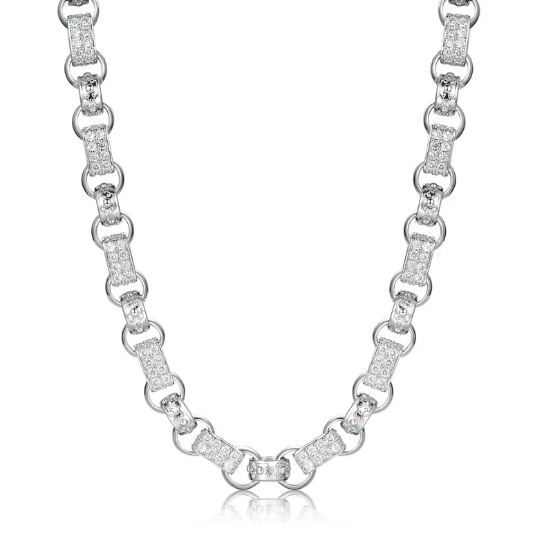 SILVER XXL GYPSY LINK BELCHER CHAIN